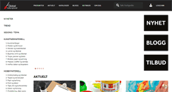 Desktop Screenshot of globalhobby.no